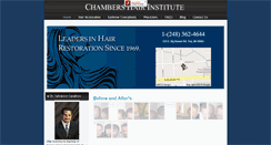 Desktop Screenshot of chambershair.net